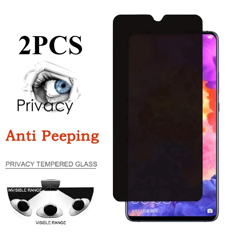 2PCS Ultra HDกระจกนิรภัยสําหรับVivo Y17s Y17 Y16 Y15s Y15a Y15 กันน้ําสีดําขอบฟิล์มแก้วสําหรับVivo Y