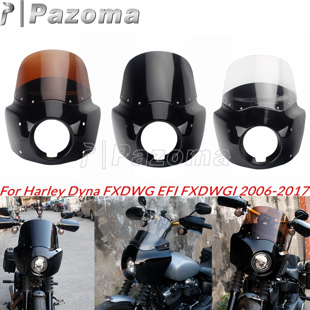 Pl รถจักรยานยนต์11 "Engine5 3/4" ไฟหน้า F Airing W/H Arley Dyna Lt-fxdwg EFI FXDWGI 06