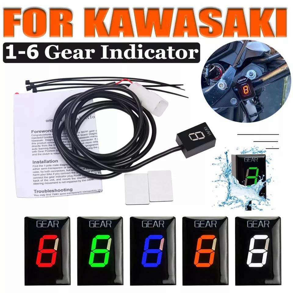 WA Gear Indicator For Kawasaki ZX6R ZX-6R ZX6RR ZX-6RR ZX10R ZX-10R Z750 Z1000 Z 750 1000 ER-6N ER6N
