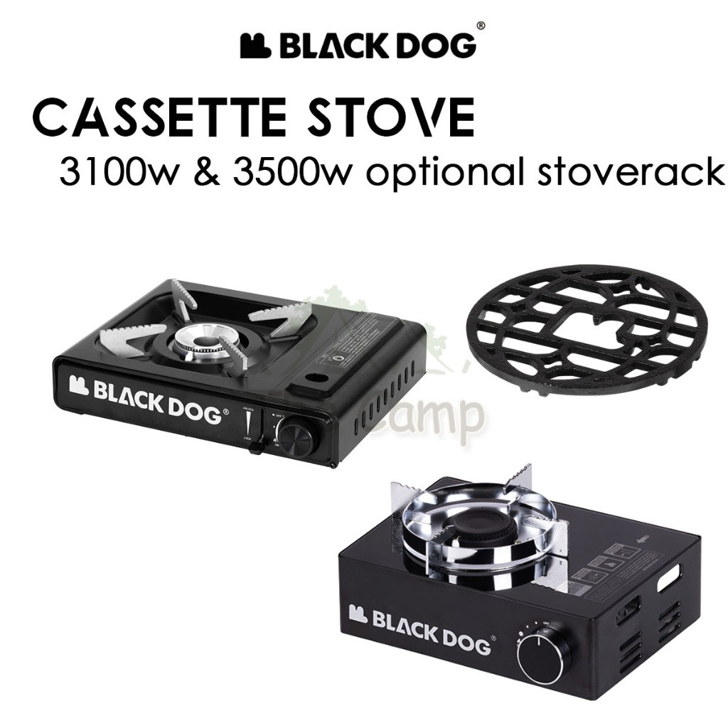 Blackdog Cassette เตาแก๊ส Mini 3100W / 3500W Overpressure Protection Grill Steamboat CBD2300CW013 CBD2300012