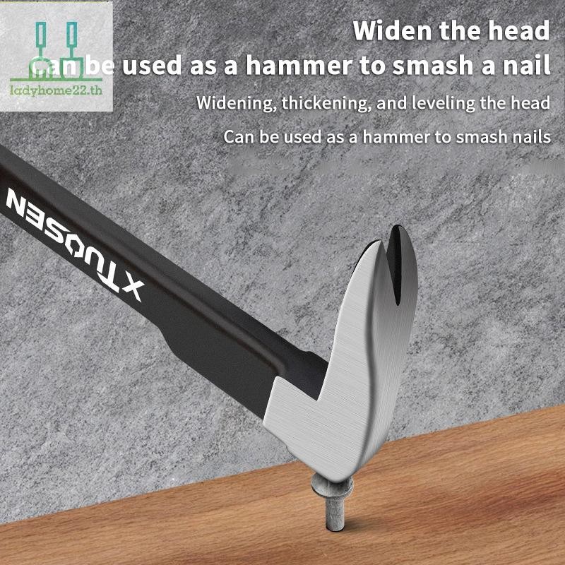 DOULLADY Multi Functional Nail Remover Pry Stick งานไม้ Dismantling เครื่องมือ Wall Cement Nail Remo