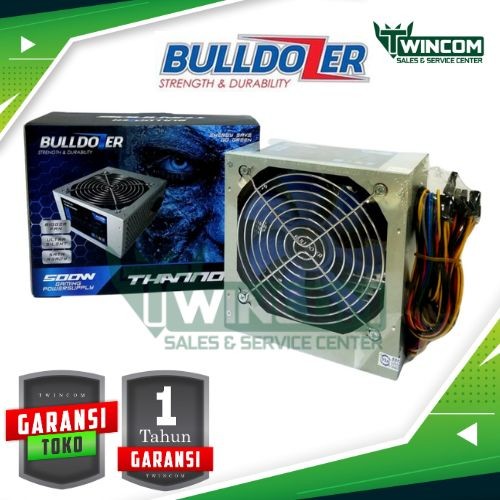 พาวเวอร์ซัพพลาย 500W Bulldozer PSU PC คอมพิวเตอร์มาตรฐาน PSU 500 วัตต์