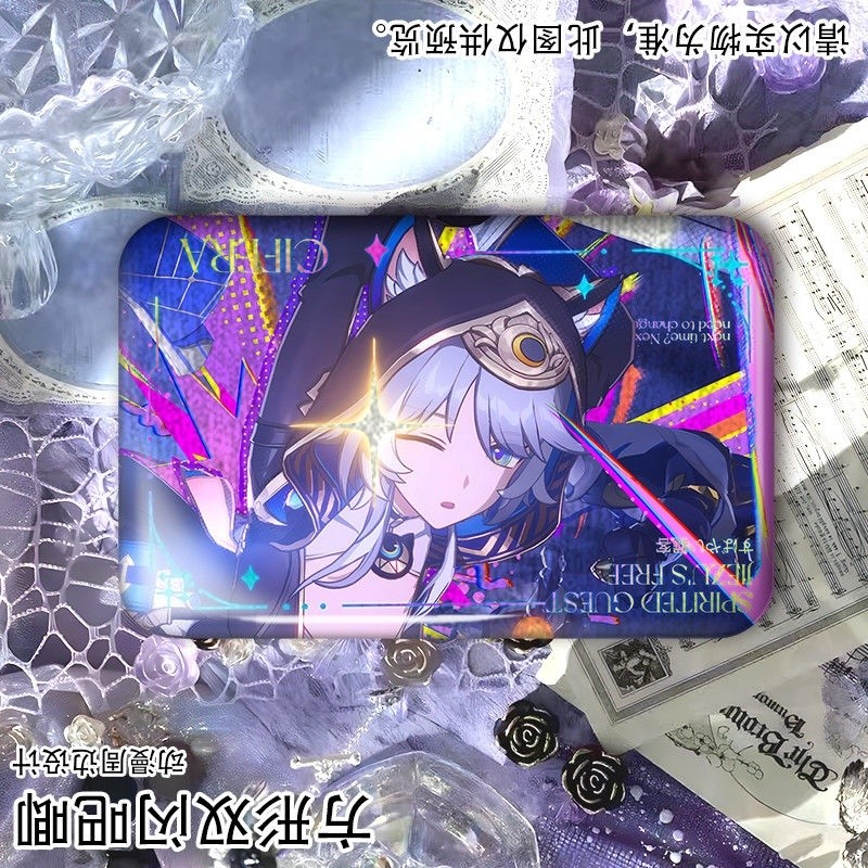 2 ชิ้น/แพ็คเข็มกลัดเกม Cipher Cifera สี่เหลี่ยมผืนผ้าอะนิเมะ Pin คอสเพลย์ Badge อุปกรณ์เสริมสําหรับเ