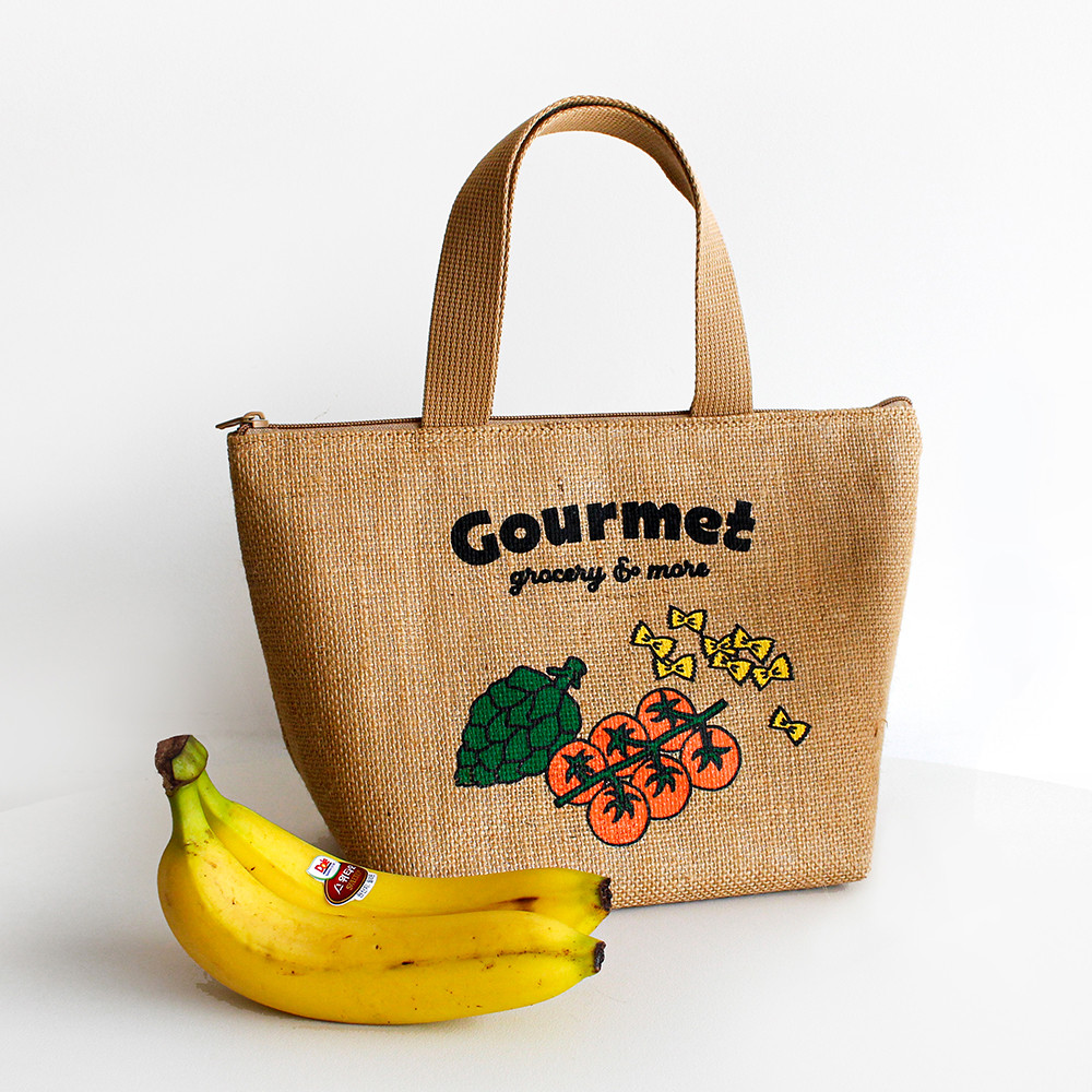 [OOHLALA] 1537 - JUTE COOLER BAG