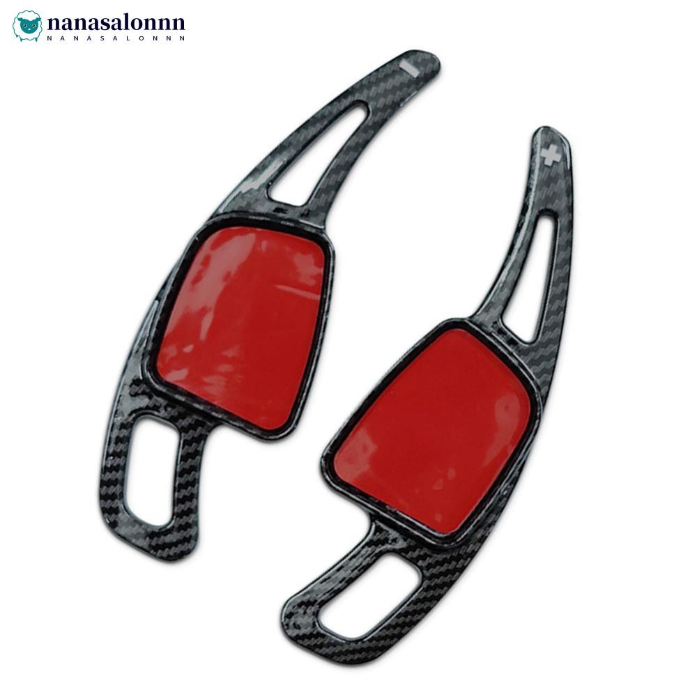 NANASALONNN 2 ชิ้นพวงมาลัยรถยนต์ Paddle ABS Shifter เกียร์ Shift Paddles อุปกรณ์เสริมสําหรับ Audi A1