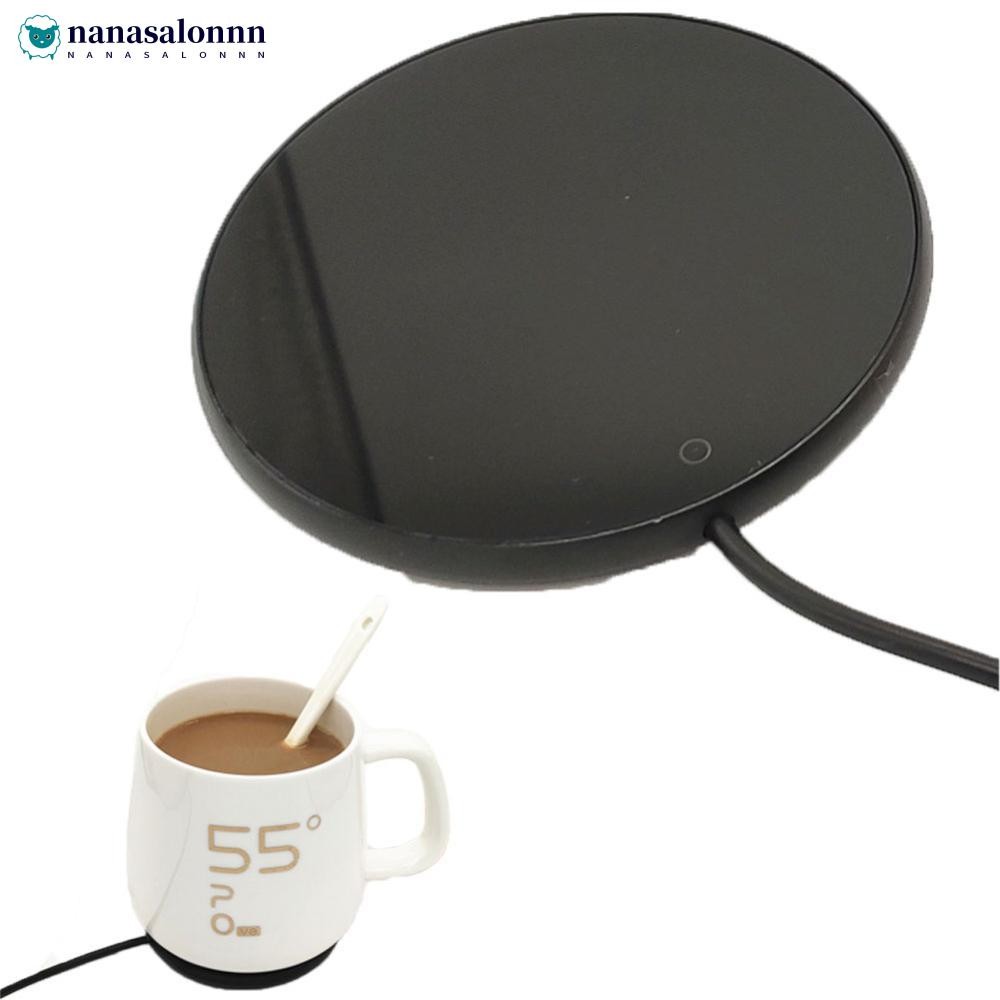 NANASALONNN USB อุ่น Wamer สําหรับนมชากาแฟความร้อน Coaster สําหรับถ้วยแก้วเด็กเครื่องทําความร้อนนม C