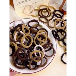 SuSu 🎀พร้อมส่ง 🎀 ยางรัดผม ไม่ขาดง่ายเมื่อดึง ไม่ดึงผมแม้ใช้ทุกวัน มีหลายสีให้เลือก TM-14/TM-15