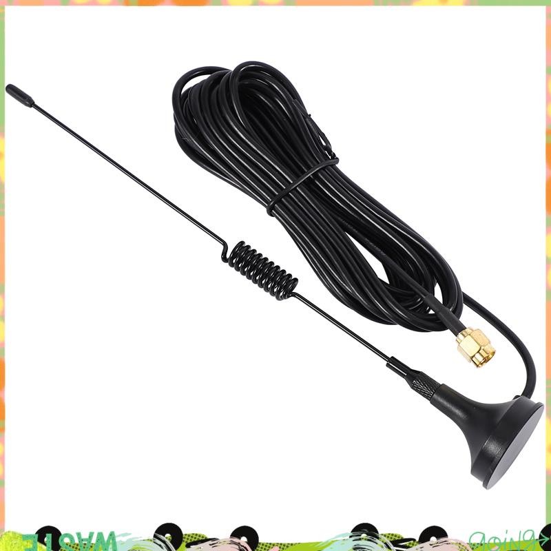 4G Monopole เสาอากาศดูดถ้วยแม่เหล็ก 3 เมตร Sma เสาอากาศความสูง 31 ซม. 10Dbi Gain Rg174 สําหรับ Sim76