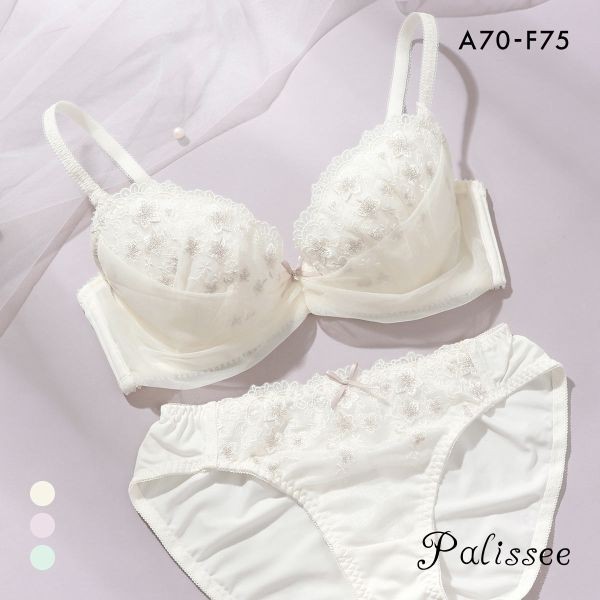 Palissee shu shu fleur nice fit bra panties set (Sizes A-F)(38173596)(Direct from Japan)1