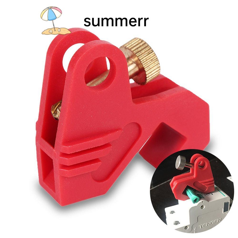 SUMMERR Lockout ทนทานทองแดง Universal Circuit Breaker Lockout