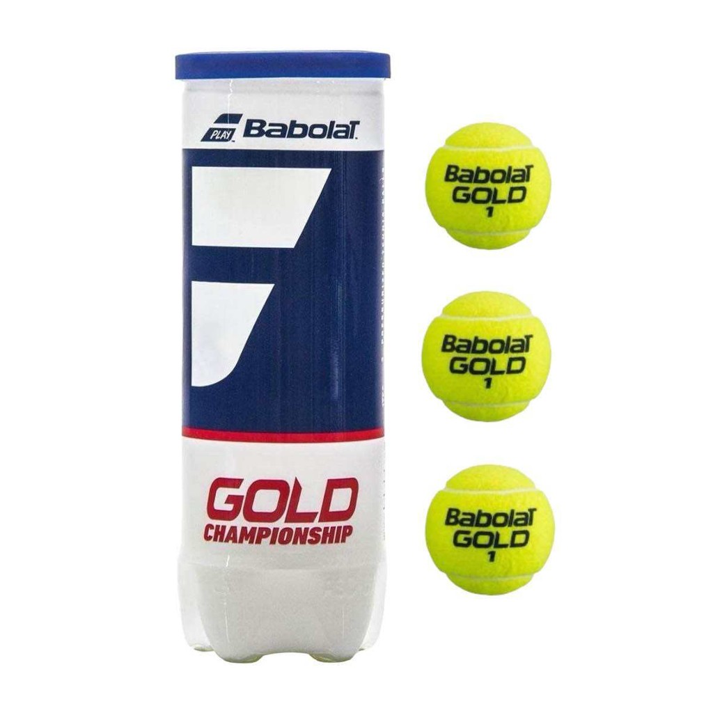 ลูกเทนนิส Babolat Gold Championship 3ลูก/หลอด ของแท้ ส่งไว tennis ball
