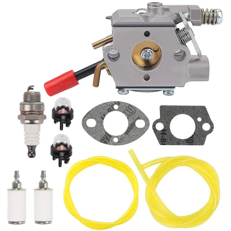 WT-628 คาร์บูเรเตอร์สําหรับ Poulan 32cc Trimmer Carb เปลี่ยน 530071636 530071637 530071565 PPB100 PP