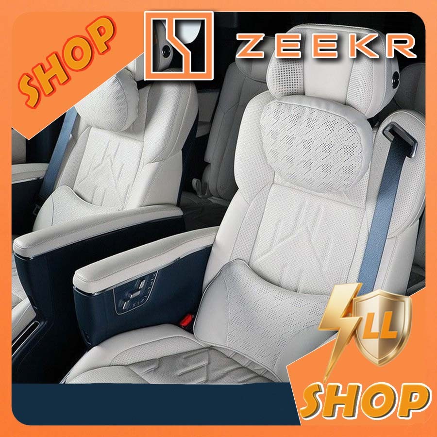 [พร้อม] ZEEKR 009 รถหนังหมอนรถ Breathable Headrest เบาะเอว ZEEKR X Body Kit ตกแต่งรถ zeekr009 X 7X รถอุปกรณ์เสริม BVA6