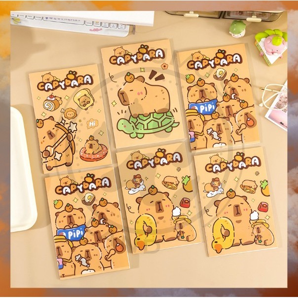 MUMUSLAND Notebook A5 B5 Cute School Writing Binder Motif College Binder Notes S-NB031