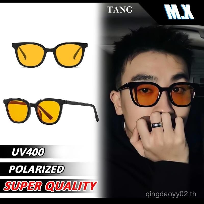 แว่นกันแดดโพลาไรซ์สำหรับผู้ชาย, MX STUDIO, MX-TANG, แว่นกันแดดป้องกันรังสียูวี, สินค้าขายดี, Unisex,