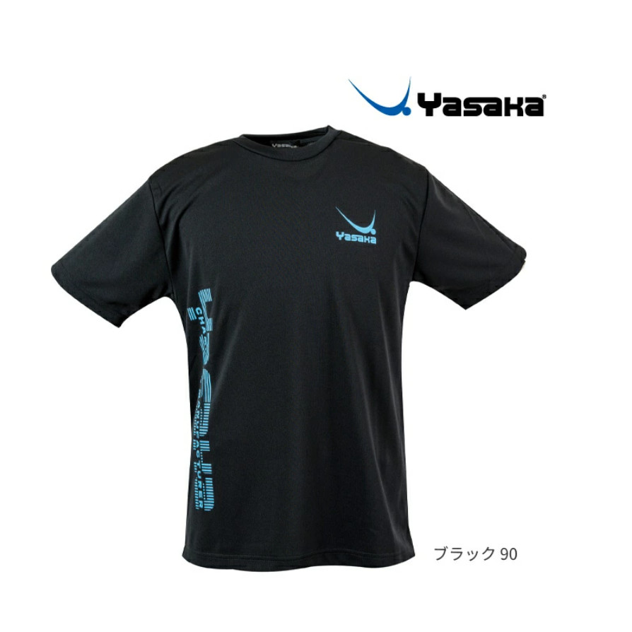 Yasaka Limited Edition เสื้อยืดคอกลมแขนสั้น ทรงหลวม สไตล์กีฬาสำหรับผู้ชาย