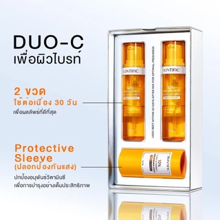 SKINTIFIC 10% PURE VITAMIN C SERUM เอสเซนส์เนื้อน้ำ ประสิทธิภาพการบำรุงขั้นสูง