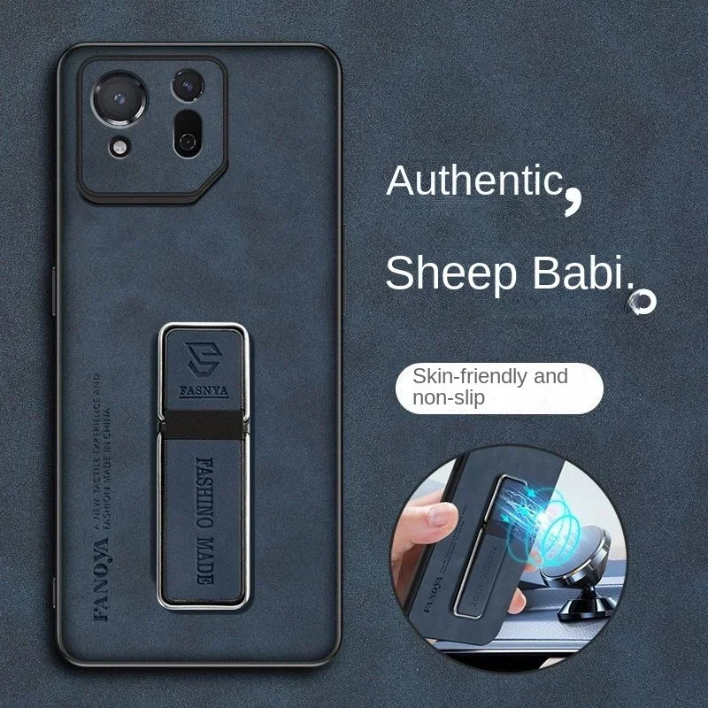 Skinsheep หนังสําหรับ Asus ROG โทรศัพท์ Phone 9 Pro 9 FE 8 Pro กันกระแทก Matte ซิลิโคนกันชนแม่เหล็กส