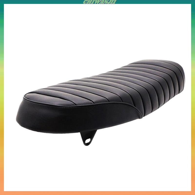[เท่าไหร่1] เบาะรองนั่งแบบแบน Cafe Racer Vintage แทนที่สําหรับ Honda CB350 CB400 CB750