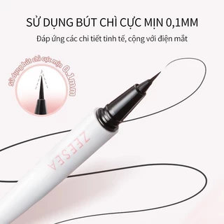 Bright Eye Outline Eyeliner Ultra-Fine ไม่เลอะง่ายถึงอายไลเนอร์ Natural Silky Smooth Beginner Eyeliner