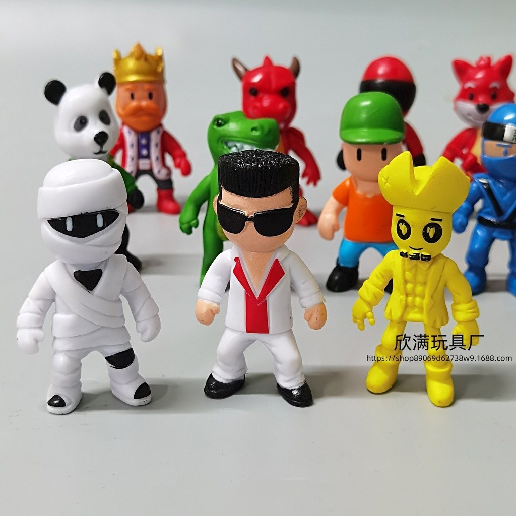 ตุ๊กตาฟิกเกอร์ Stumble Fall Guys เหมาะกับของขวัญ ของเล่นสําหรับเด็ก C