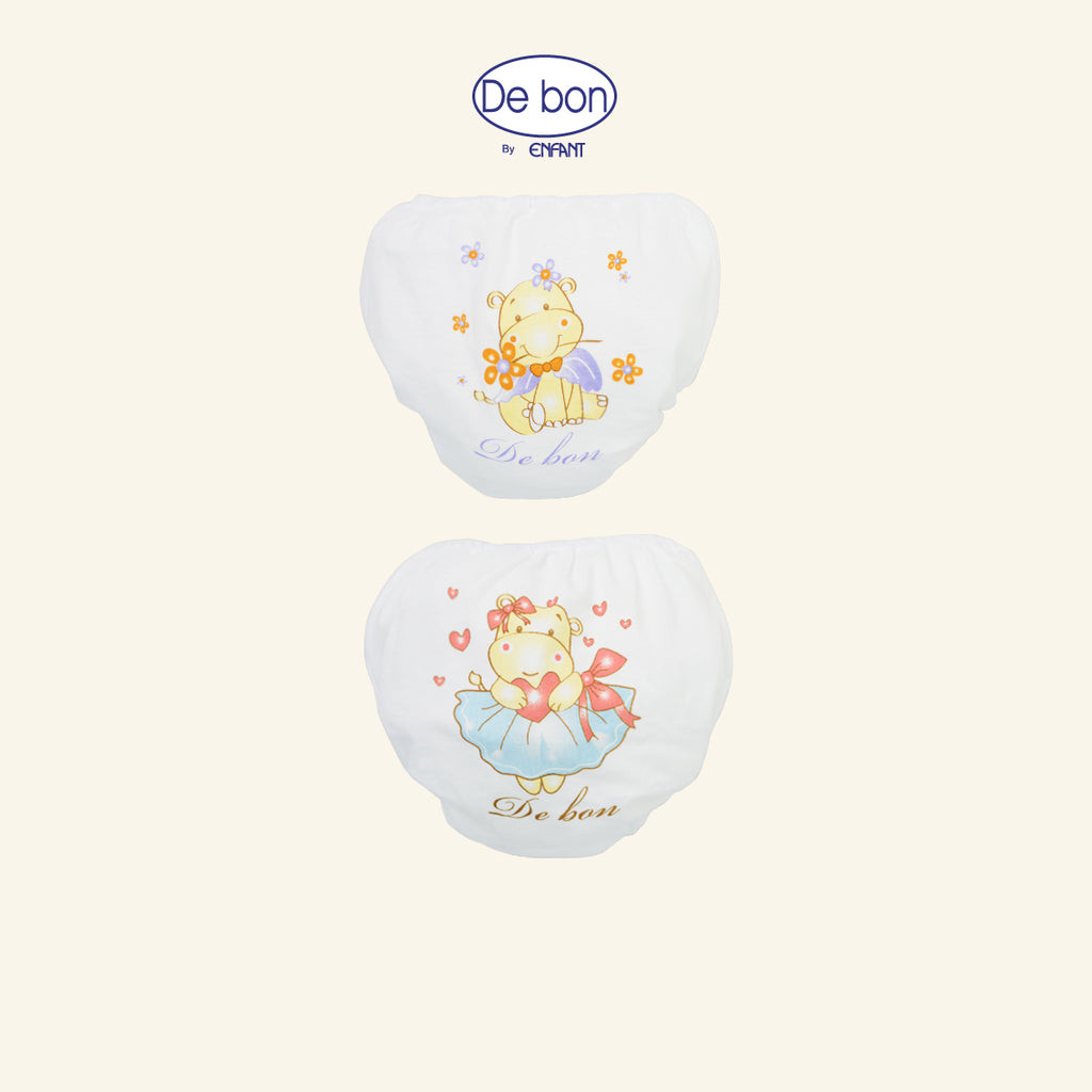 DE BON กางเกงในเด็กผู้หญิง แพ็ค 2 ตัว เริ่ม 2 ขวบ รุ่นEV3R13