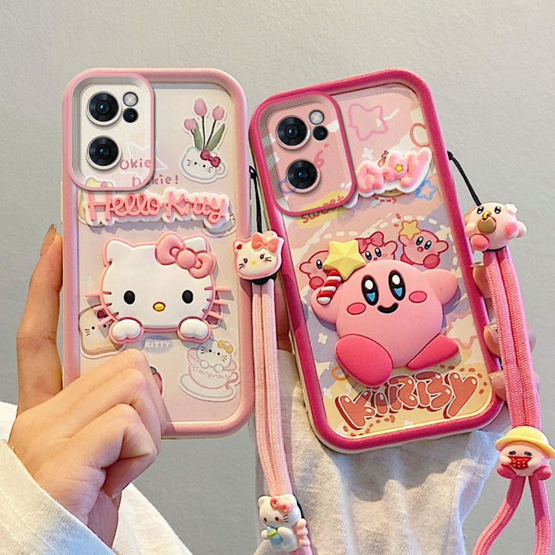 เคสโทรศัพท์กันกระแทกความงามสุภาพสตรีสไตล์พร้อมเชือกเส้นเล็กเหมาะสําหรับ OPPO a6c a6t pro a6x a6s a6t a6 pro a3 a3x a3 pro a3 nfc a5 a5 a5s pro a5x 5g pro a5s pro a5x
