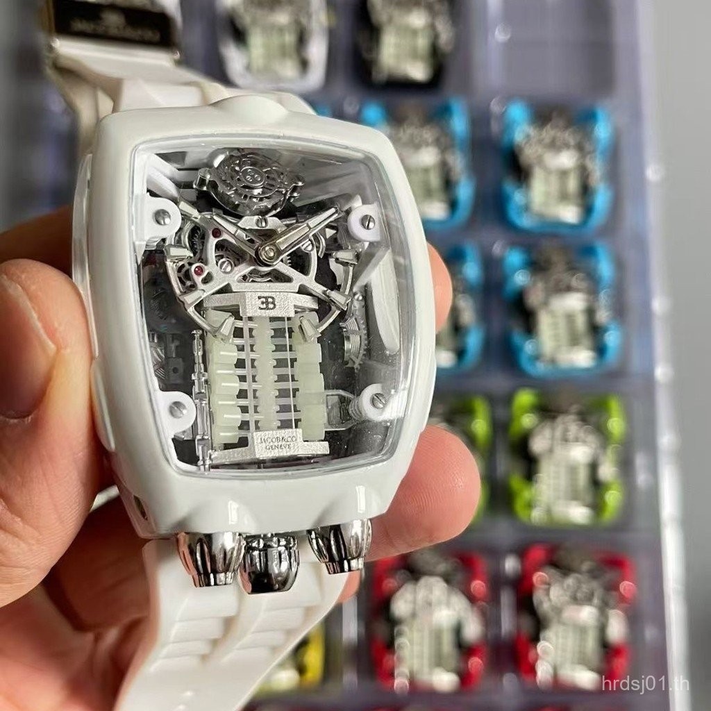 เครื่องยนต์บาร์เรลนาฬิกากันน้ํา16อัตโนมัติผู้ชายอินเทรนด์นาฬิกานาฬิกากลไกกลวง888 จ8nn