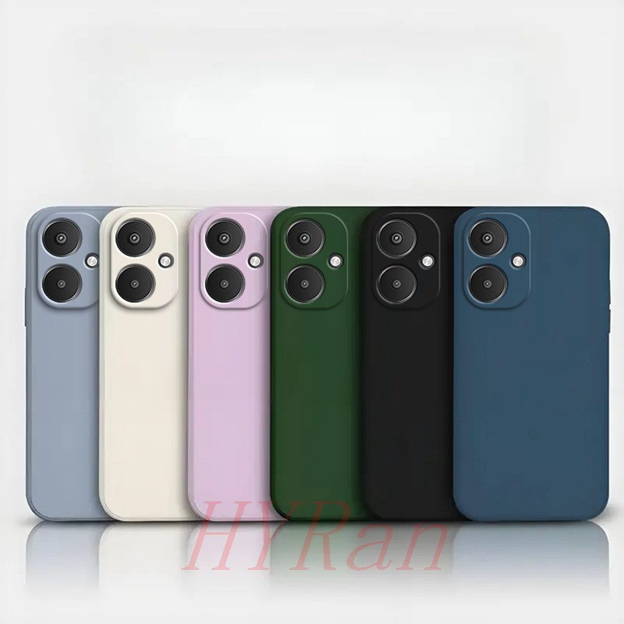 Redmi 13C 5G เคสโทรศัพท์ซิลิโคนสีทึบ YT