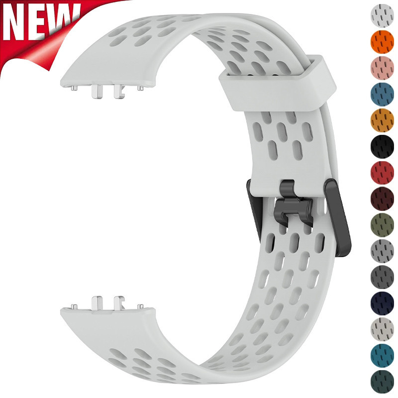 สายรัดซิลิโคนสําหรับ Samsung Galaxy Fit 3 Sport Breathable สายรัดข้อมือสมาร์ท Watchband เปลี่ยนสร้อยข้อมือสําหรับ Galaxy Fit 3 Correas