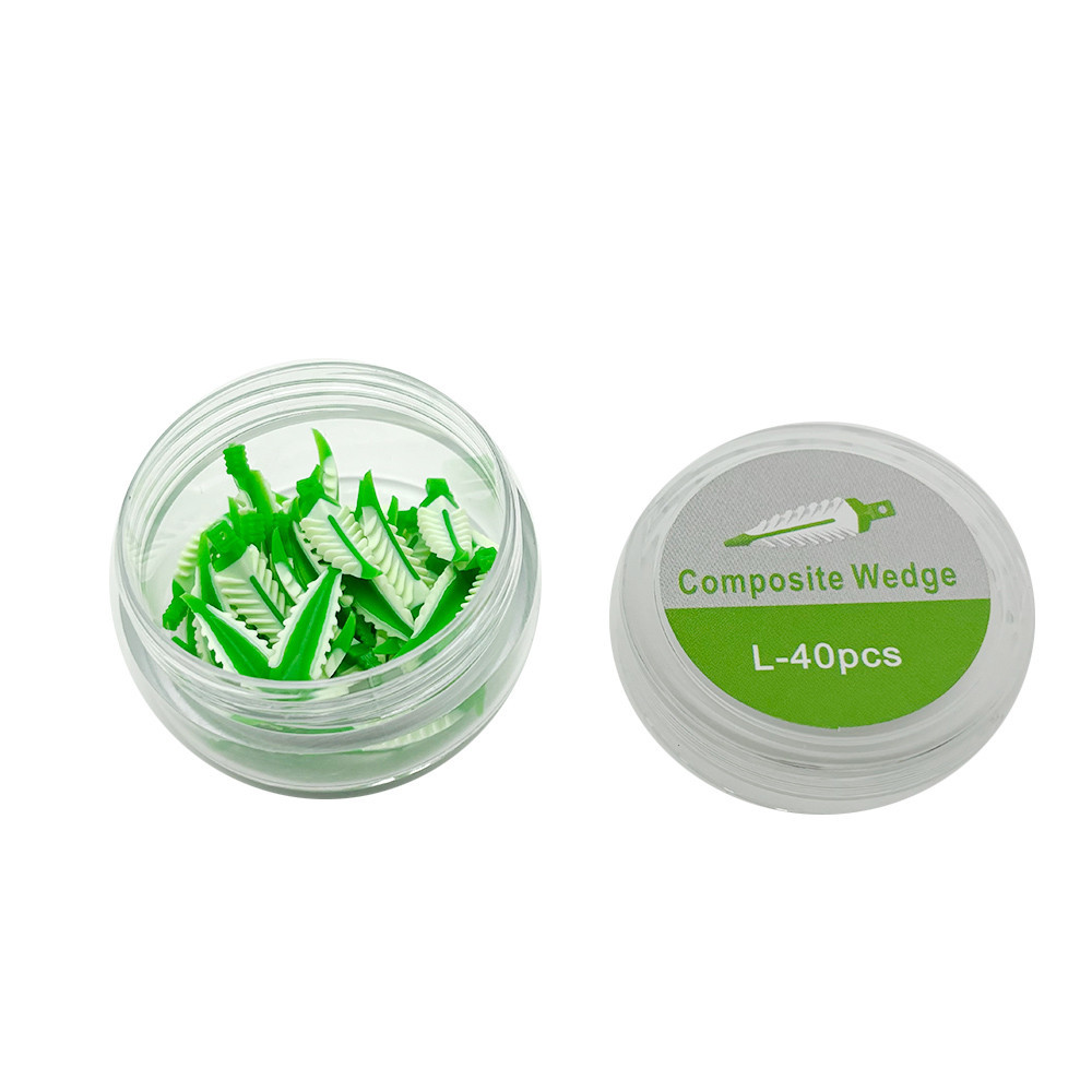 40 ชิ้น Autoclavable ทันตกรรมคอมโพสิต Wedges Interdental รูปที่ 5