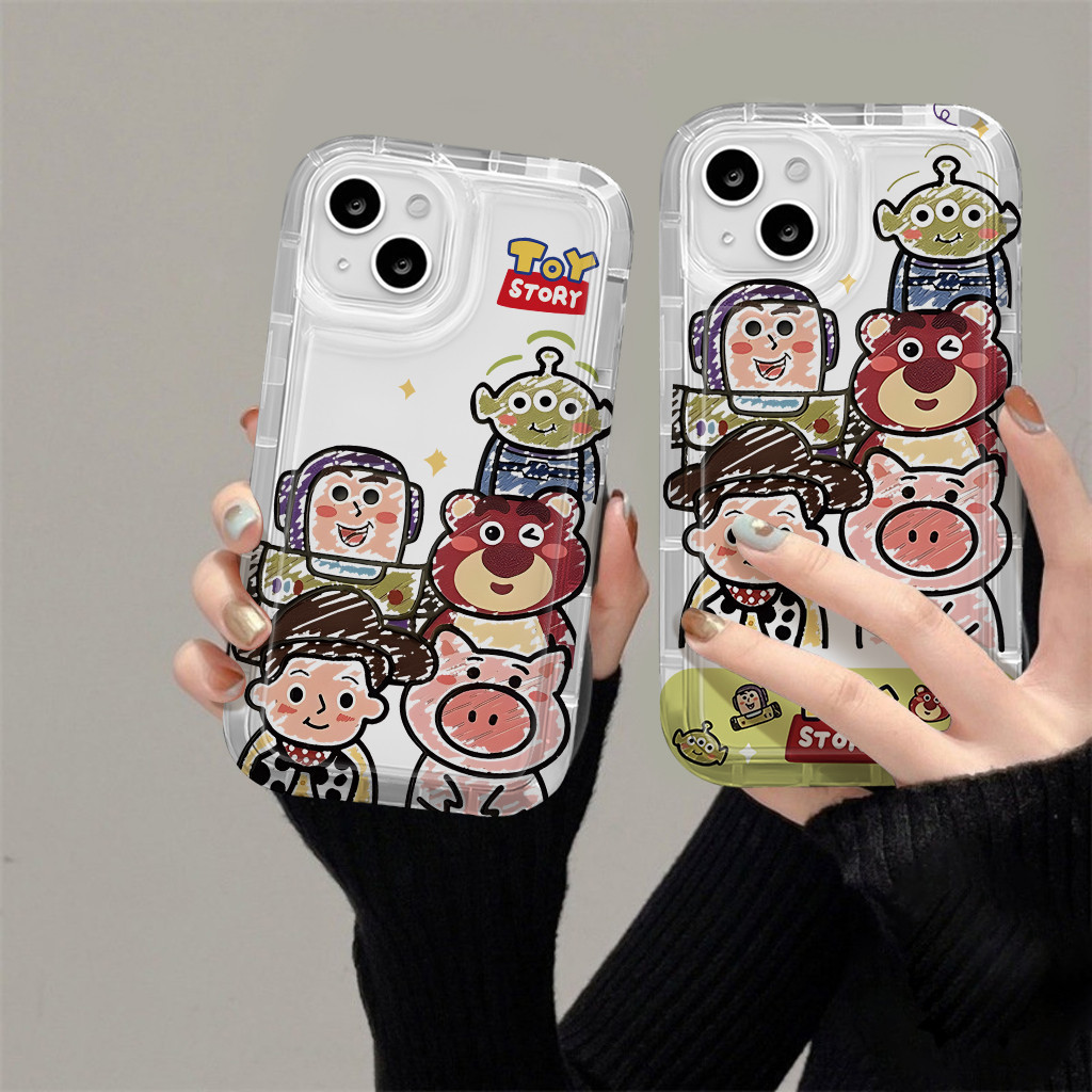 Sketching Toy Story soft Case HP Realme C75 C75x C65 หมายเหตุ 60 หมายเหตุ 60x C61 C63 C65 C67 10 11 