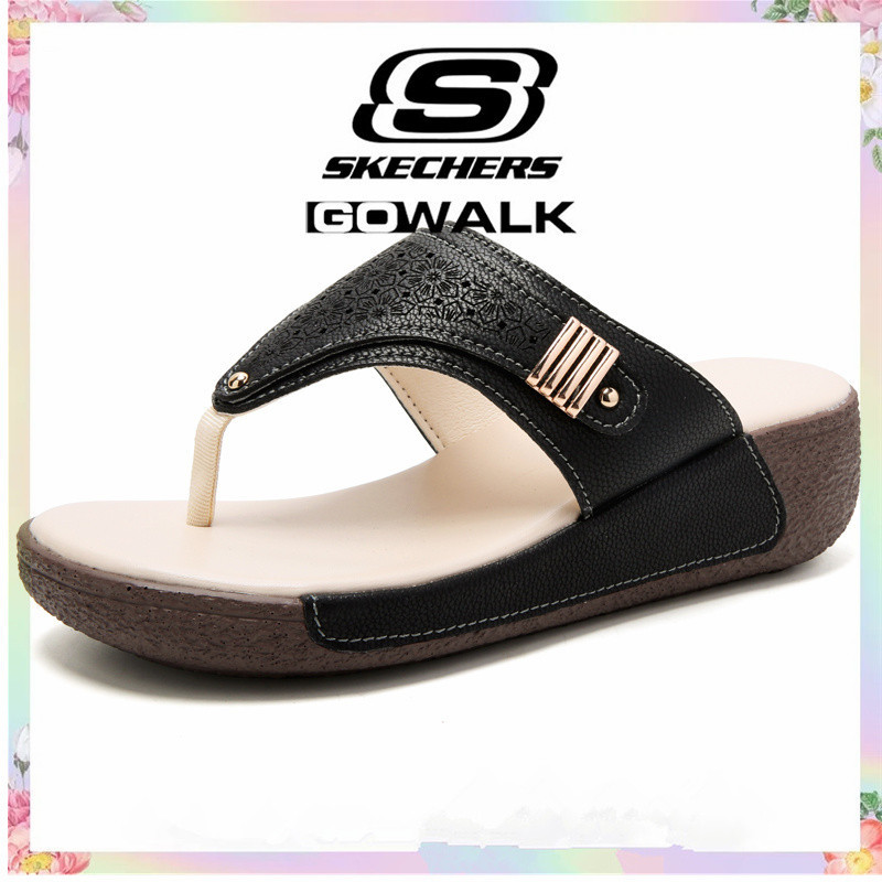 รองเท้าแตะ Sketchers สำหรับผู้หญิง สไตล์ลำลอง สวมใส่ง่ายทั้งวัน