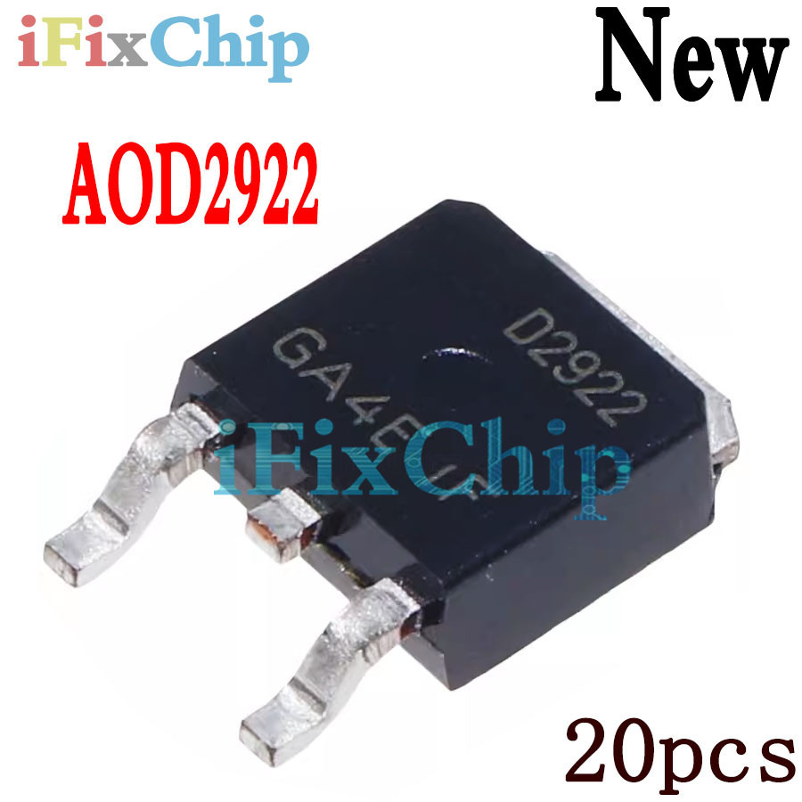 20 ชิ้นใหม่เอี่ยม D2922 AOD2922 TO-252