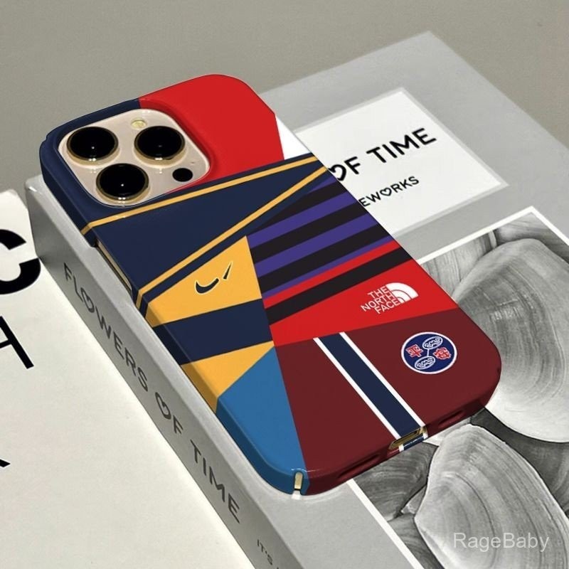 เคสโทรศัพท์โทรศัพท์ Niche ที่ไม่ซ้ํากัน Art Creative Street สวมใส่เย็บเคสโทรศัพท์ Apple เหมาะสําหรับ iPhone 15 14 Pro Max 15 Plus XR Anti-drop 7 Plus 8 Plus XS Max 13 12 Pro Max 11 Anti-dust เคสซิลิโคน กันกระแทก LEYB