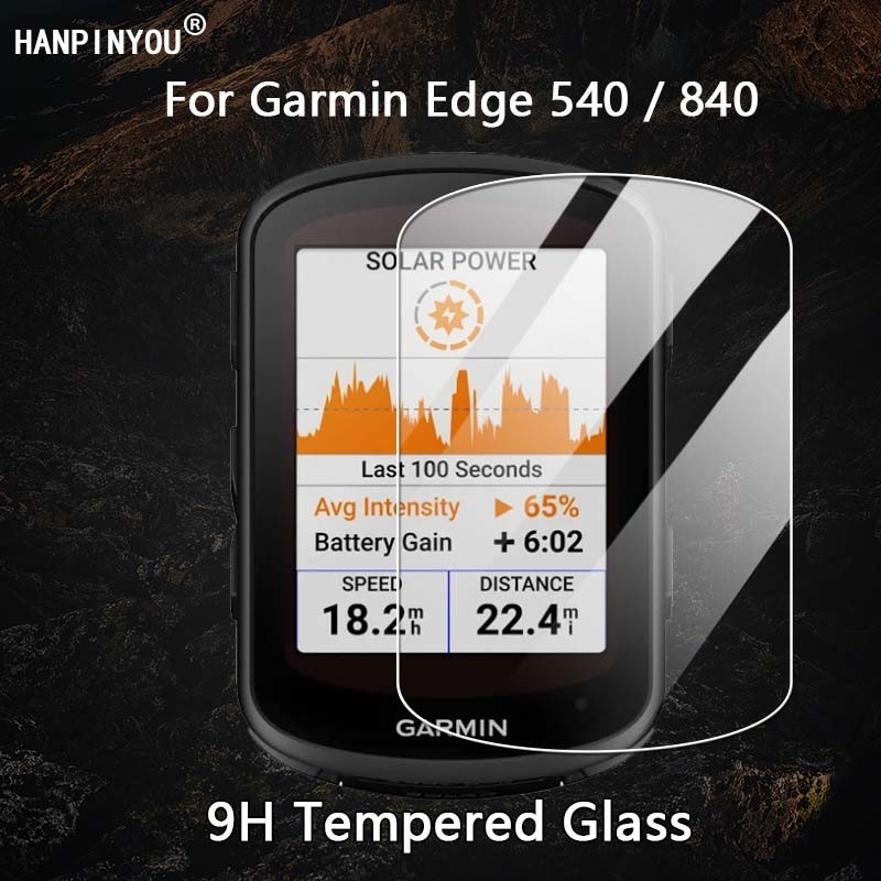 สําหรับ Garmin Edge 540 840 1040 1030 130 Plus GPS จักรยานขี่จักรยานคอมพิวเตอร์ Ultra Clear 2.5D 9H กระจกนิรภัยพรีเมี่ยมป้องกันหน้าจอฟิล์ม Guard