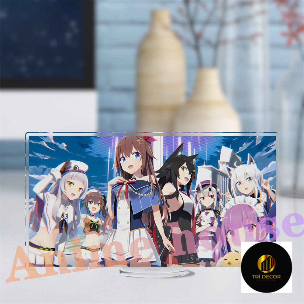 พวงกุญแจ, สแตนดี้, Hololive Watson Amelia Ookami Mio อะนิเมะญี่ปุ่นโต๊ะศึกษาตกแต่ง