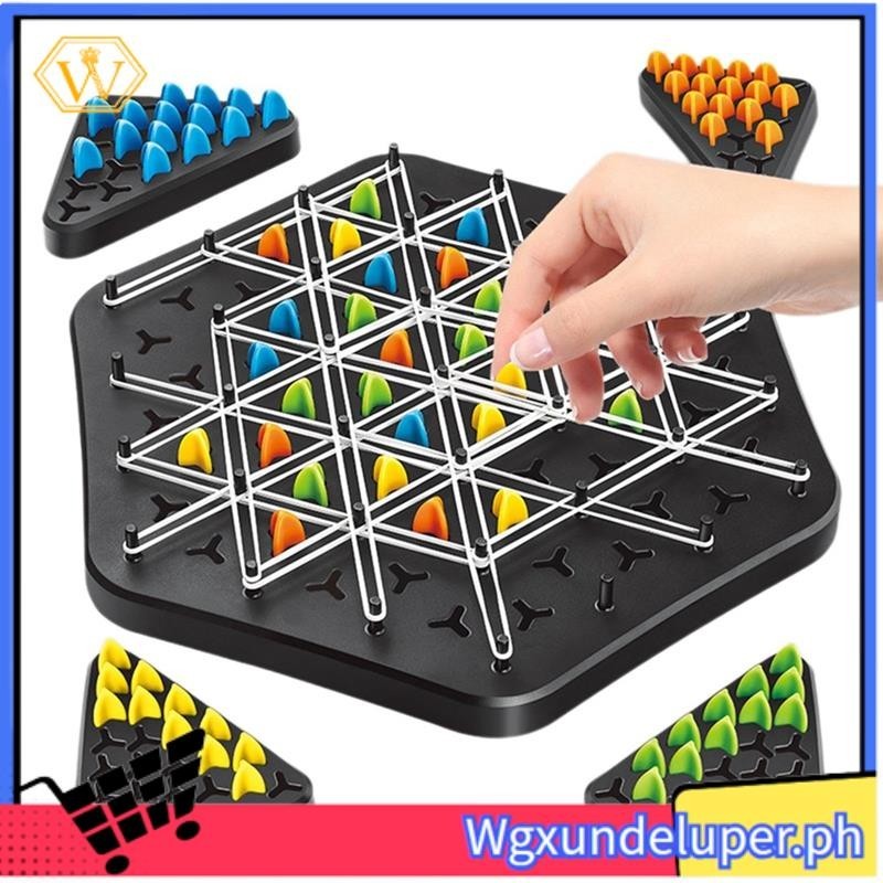 WChain Triangle Game,Chain Chess Board Puzzle Game Chain Triangle Chess Game