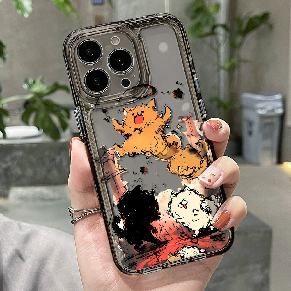 ❤️9-19บาท❤️เคสโทรศัพท์ เคส for iPhone 11 13 14 15 12 Pro Max XR 7 8 Plus XS Max เคสไอโฟน11 Space Tpu เคสขอบนุ่มบางพิเศษ - รูปที่ 6