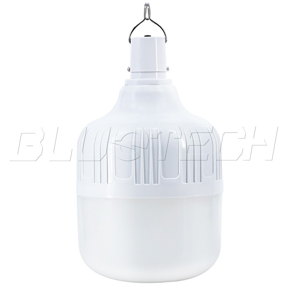 ไฟถนน Bluetech USA ไฟตุ้ม ไฟตุ้มโซล่าเซลล์ ไฟโซล่าเซลล์ Solar Light Solar Cell ขนาด 150วัตต์ สี ขาว 