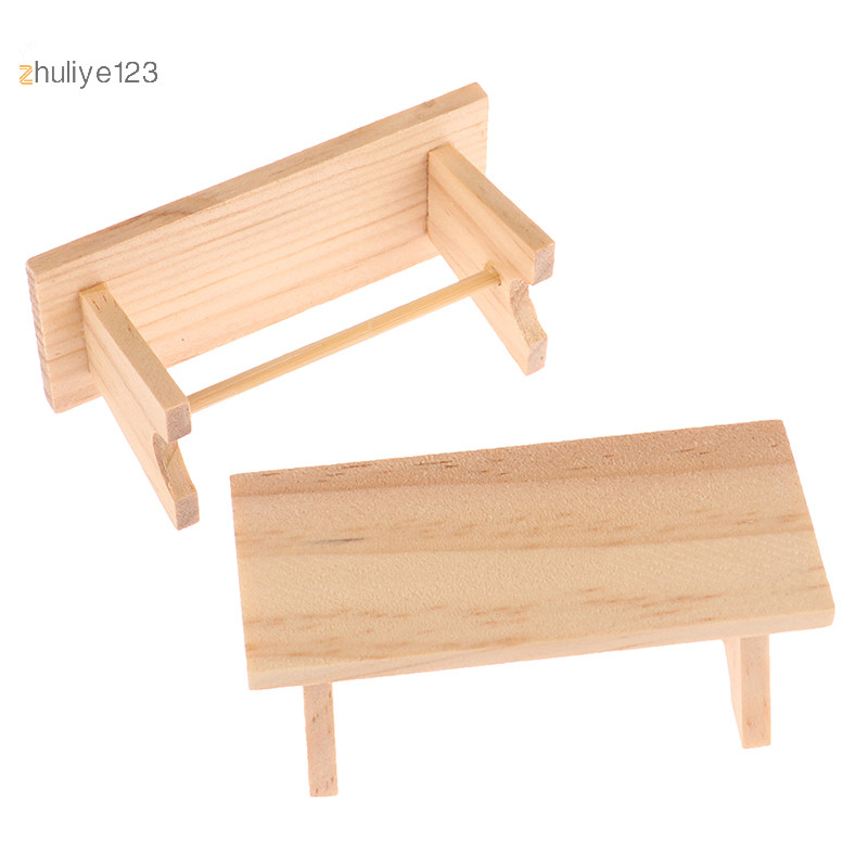 <zhuliye123> 1/12 Dollhouse Table Model Miniature Teatable Dollhouse เฟอร์นิเจอร์ตกแต่ง Nice