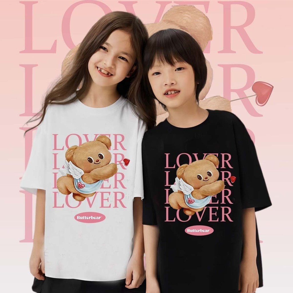 (พร้อมจัดส่งค่ะ) Butterbear เสื้อยืดเด็ก butter bear Children's T-shirt gogirlgo1.th แฟชั่นสําหรับผู