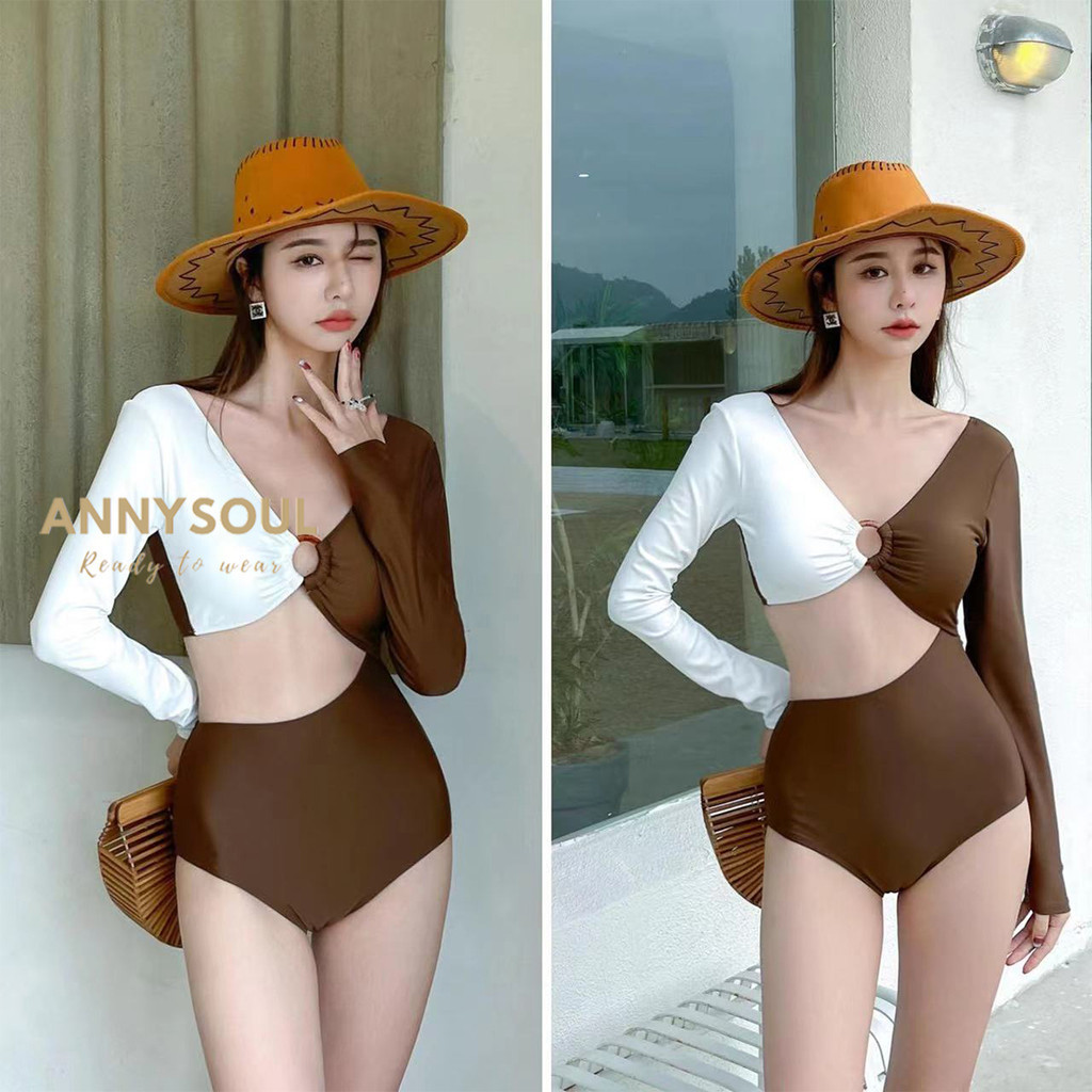 ชุดว่ายน้ำแฟชั่นเกาหลี ออกแบบสีสันสะดุดตา เหมาะกับสาวๆสุดเซ็กซี่