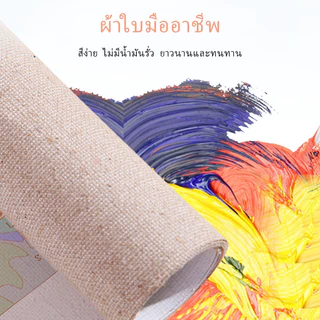 Mizoo ระบายสีตามตัวเลข [มีเฟรม] 30*40 ซม ภาพวาดตกแต่งอะคริลิก ของขวัญสําหรับเด็ก ของขวัญ DIY