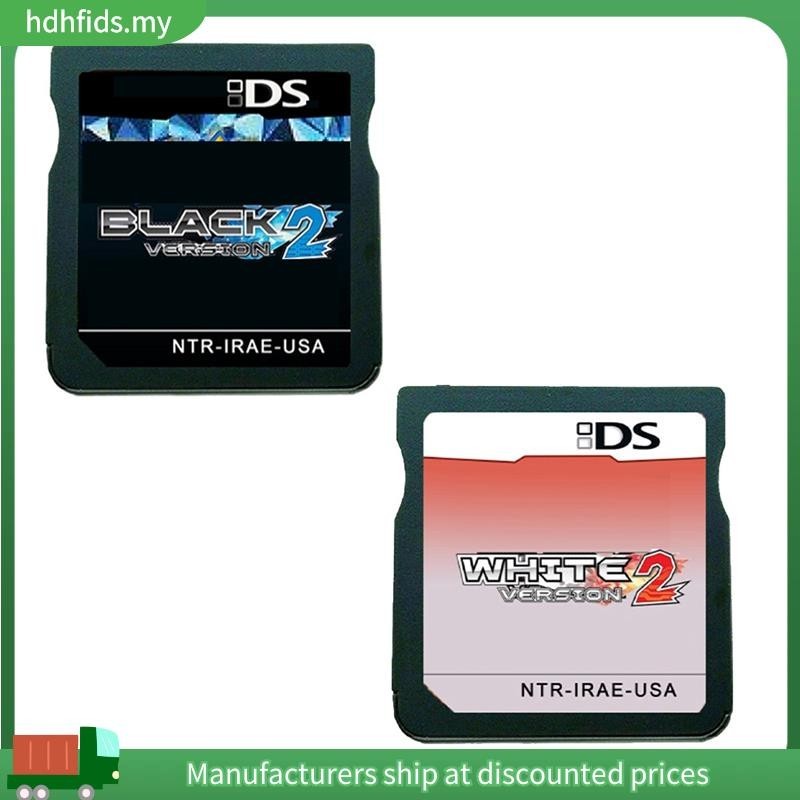 การ์ดเกมสําหรับ Pokemon DS 3DS NDS คอนโซลวิดีโอเกมตลับเกม