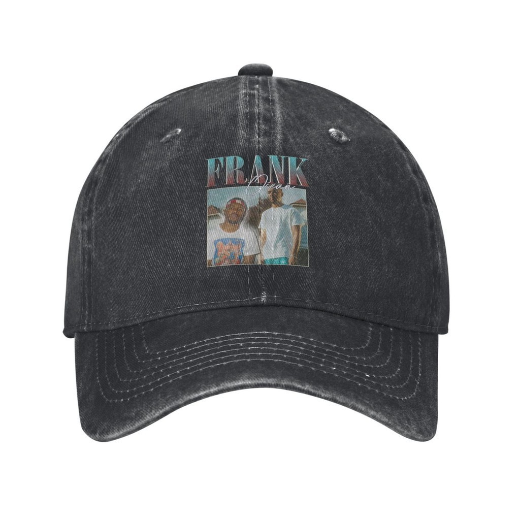 Frank Ocean 90S Vintage Black Fashion Hot Sale หมวกเบสบอล