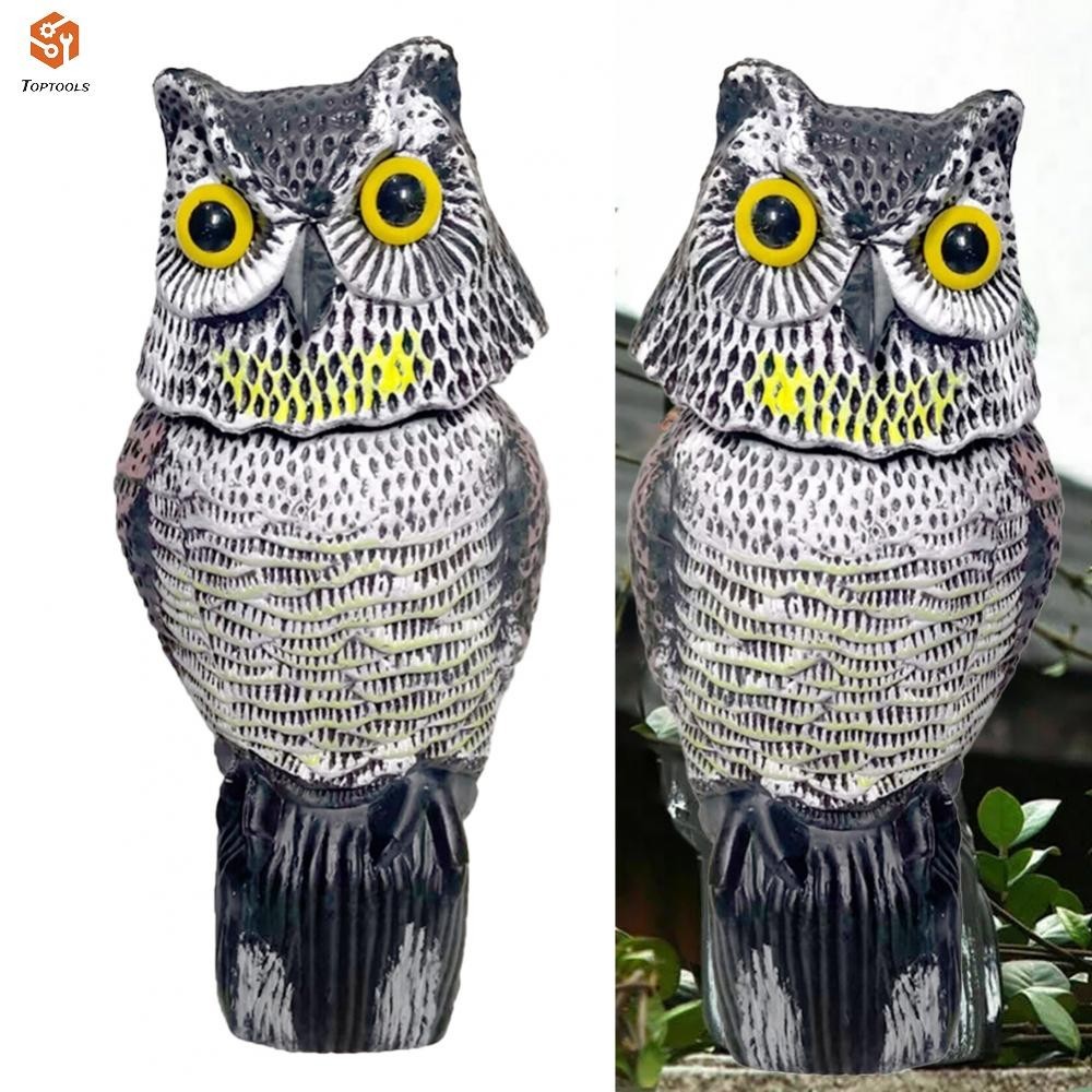 Garden Bird Deterrent หมุนหัวสําหรับเพิ่ม Deterrent ที่มีประสิทธิภาพ