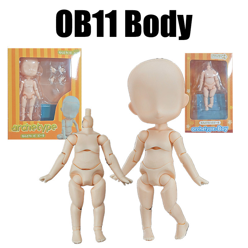 Ymy Body Doll Obitsu11 Nendoroid Scale Body GCS Cinnamon Skin Body Archetype Dolls