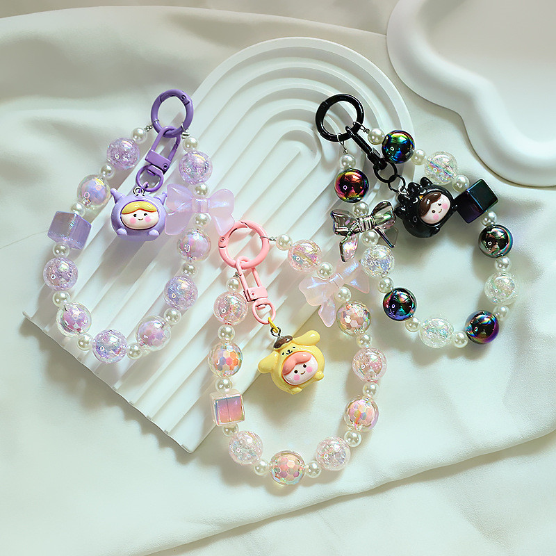 Dainty ชุดสร้อยข้อเท้าลูกปัดขนาดเล็กสําหรับสร้างเครื่องประดับน่ารัก
