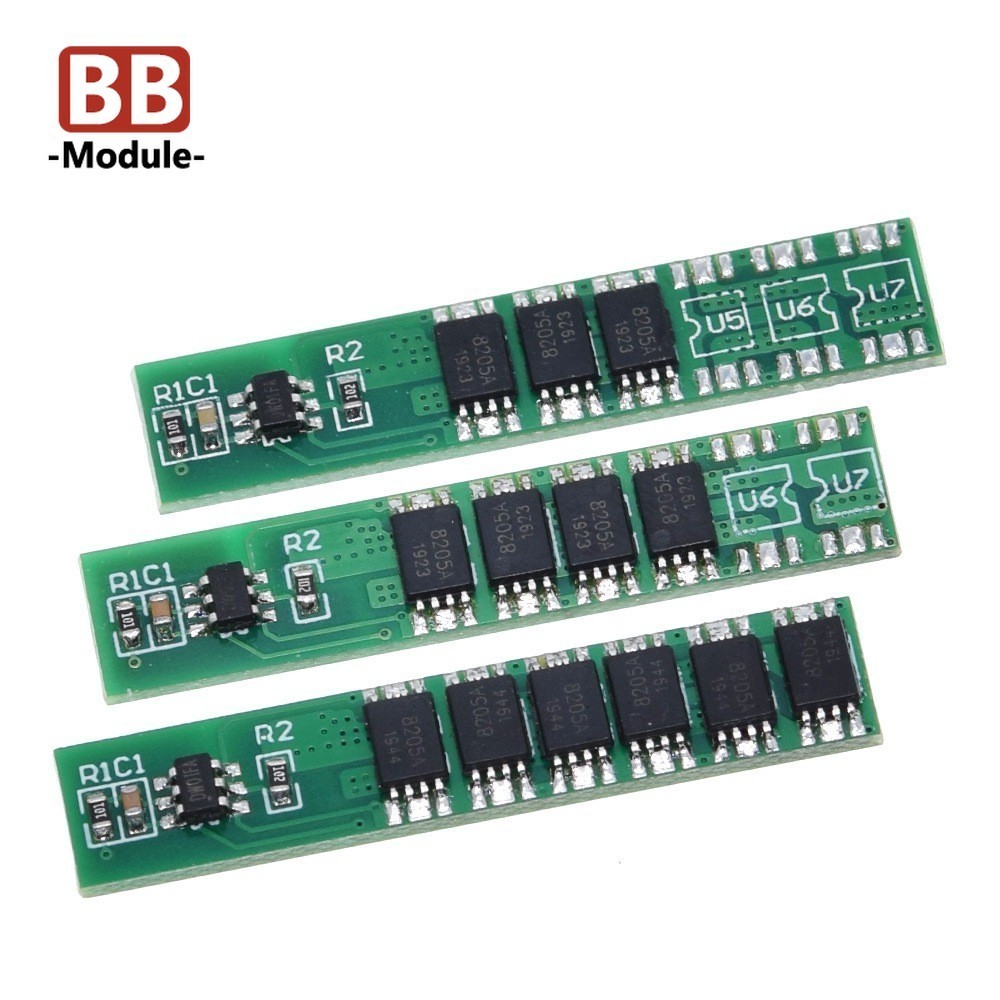1s 15A 3.7V Li-ion 3MOS 4MOS 6MOS BMS PCM แบตเตอรี่ป้องกัน 6A 7.5A 12A สําหรับ 18650 แบตเตอรี่ลิเธียม Lion แบตเตอรี่